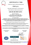 UNI EN ISO 9001:2015