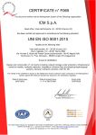 UNI EN ISO 9001:2015