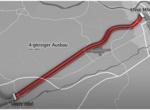 MARCHTRENK, AMPLIAMENTO FERROVIARIO A 4 BINARI LINZ – WELS, LOTTO 3.4