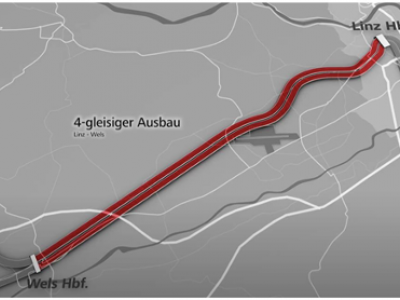 MARCHTRENK, AMPLIAMENTO FERROVIARIO A 4 BINARI LINZ – WELS, LOTTO 3.4