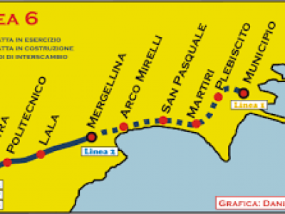 Linea 6 della metropolitana di Napoli: tratta funzionale Mergellina - Municipio