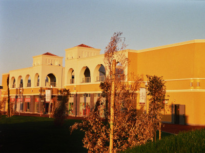 Costruzione del retail Park Market da Vinci