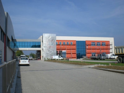 Lavori civili del nuovo stabilimento per la lavorazione del latte con annessi uffici - Nuova Centrale del latte di Vicenza